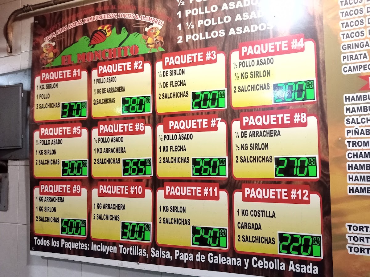 El Monchito Menu - Image 5